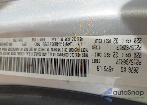 2011 Jeep Patriot Sport из США, поврежденный, VIN 1J4NF1GB4BD101789